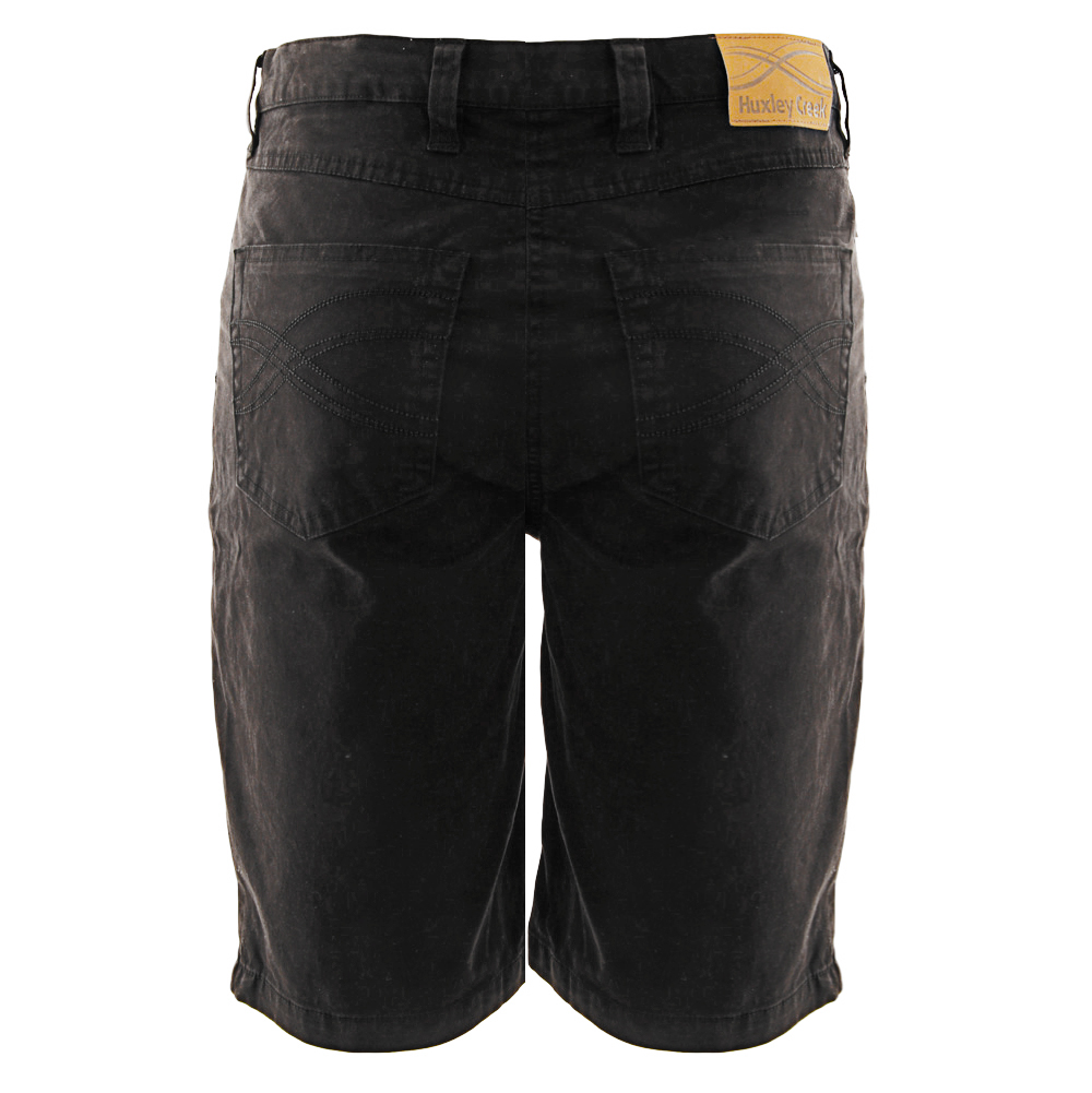 Betacraft Clothing Betacraft Huxley Creek Canvas Jean Shorts Black 4 Betacraft Clothing Betacraft Huxley Creek Canvas Jean Shorts Black - Image 2