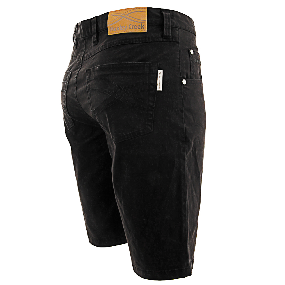 Betacraft Clothing Betacraft Huxley Creek Canvas Jean Shorts Black 6 Betacraft Clothing Betacraft Huxley Creek Canvas Jean Shorts Black - Image 4