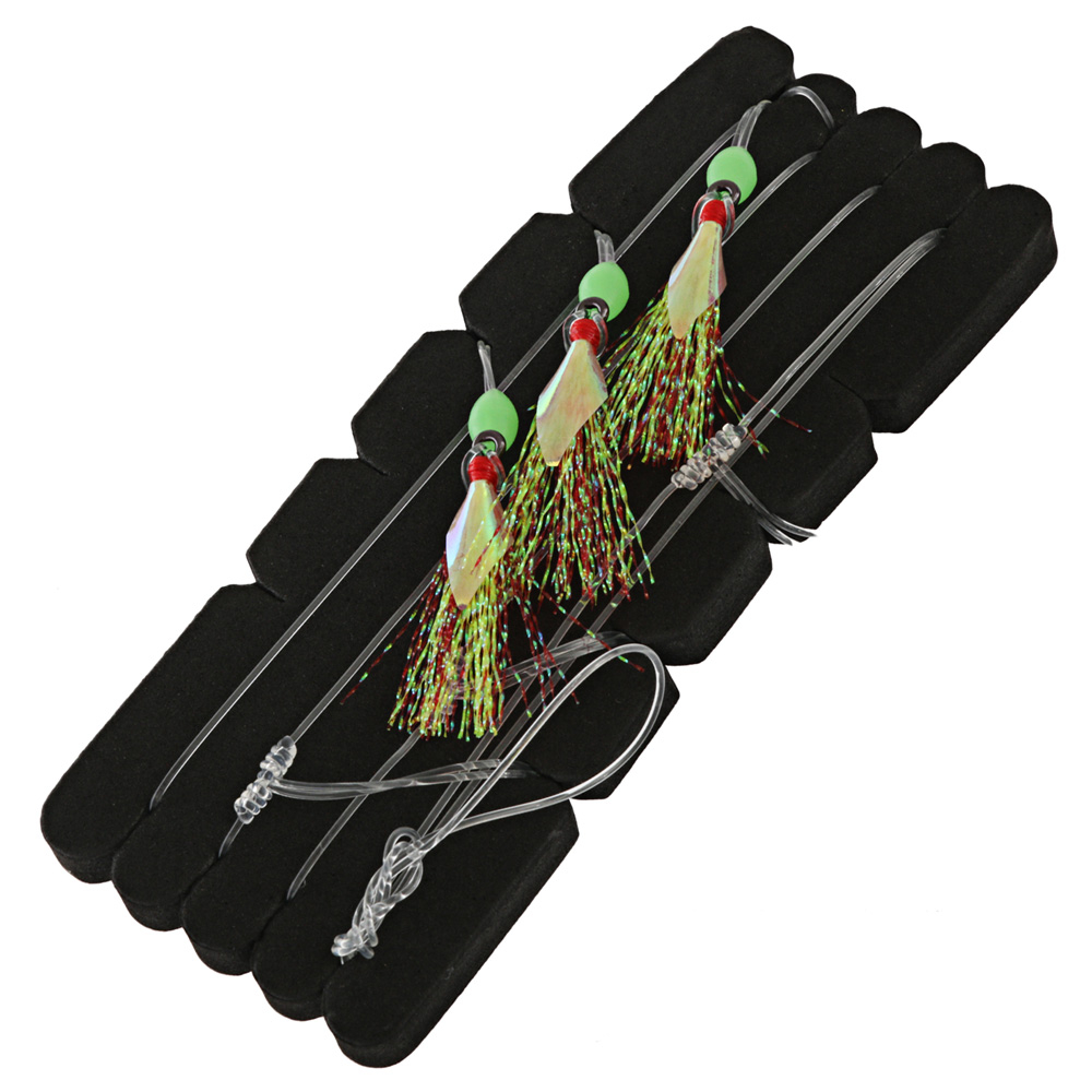 Bite Tarakihi Teaser HD Flasher Rig 3H 3/0 5 Bite Tarakihi Teaser HD Flasher Rig 3H 3/0 - Image 3