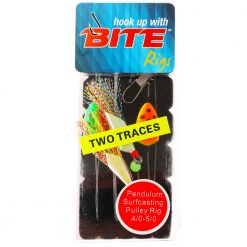 Bite Surfcasting Pendulum Flasher Rig 4/0+5/0