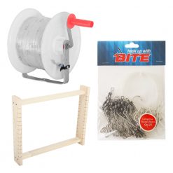 Bite Beach Longline 3-1 Reel Set With Bin