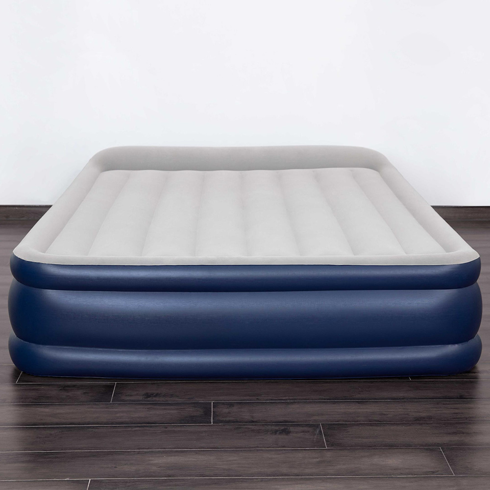 Bestway Tritech Queen Airbed With Built-in AC Pump White 4 Bestway Tritech Queen Airbed With Built-in AC Pump White - Image 2