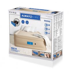Bestway AlwayzAire Comfort Choice Fortech Queen Airbed With Built-in AC Pump