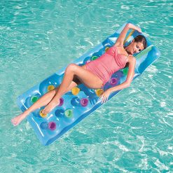 Bestway Inflatable Lilo Pool Float Blue 1.88m X 71cm -Bite Shop 159187 5