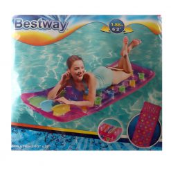 Bestway Inflatable Lilo Pool Float Pink 1.88m X 71cm -Bite Shop 159188 4 n