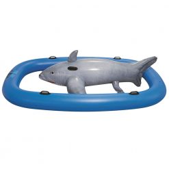 Bestway Inflatable Tidal Wave Shark Pool Float 3.10m X 2.13m -Bite Shop 166313 3