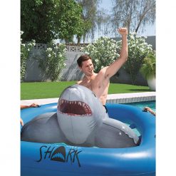 Bestway Inflatable Tidal Wave Shark Pool Float 3.10m X 2.13m -Bite Shop 166313 6