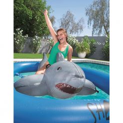 Bestway Inflatable Tidal Wave Shark Pool Float 3.10m X 2.13m -Bite Shop 166313 7