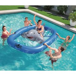 Bestway Inflatable Tidal Wave Shark Pool Float 3.10m X 2.13m -Bite Shop 166313 8