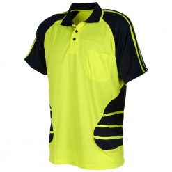 Betacraft Clothing Betacraft Hi Viz Two Tone Polo Shirt