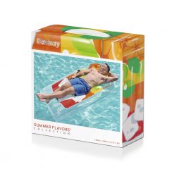 Bestway Tropical Beverage Inflatable Lilo Pool Float Orange -Bite Shop 303021184450 44037aa 24x6.5x24cm