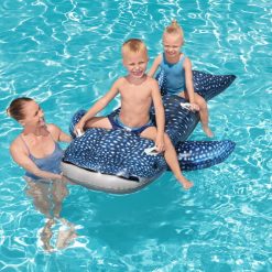 Bestway Whaletastic Wonders Ride-On Inflatable Pool Float 1.93 X 1.22m