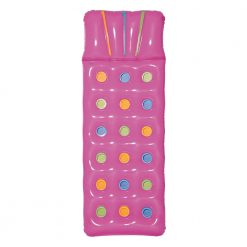 Bestway Inflatable Lilo Pool Float Pink 1.88m X 71cm