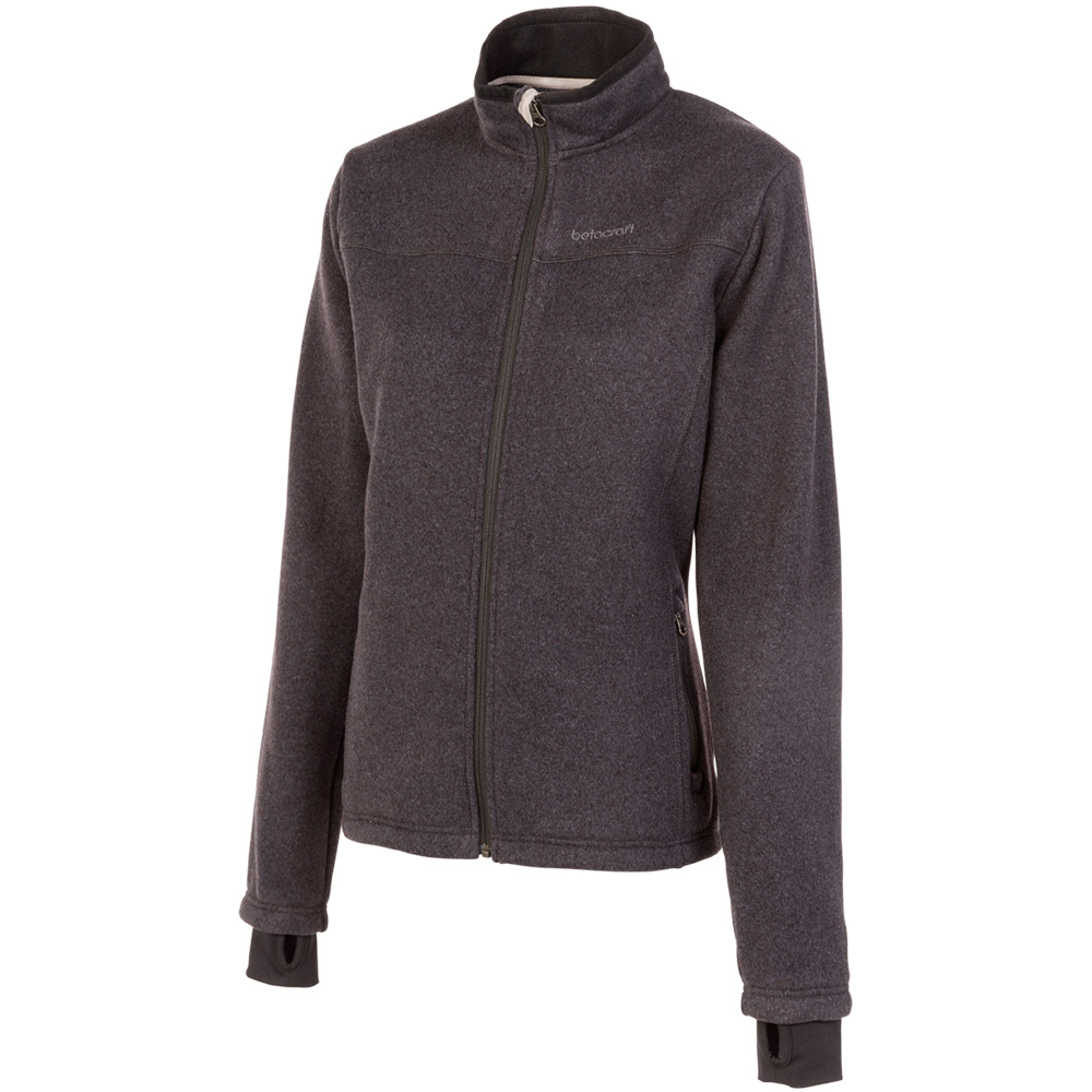 Betacraft Clothing Betacraft Venture Womens Knit Sweater Carbon 3 Betacraft Clothing Betacraft Venture Womens Knit Sweater Carbon