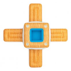 Bestway Island Sandbar Inflatable 2.46 X 2.46m -Bite Shop 43294 1