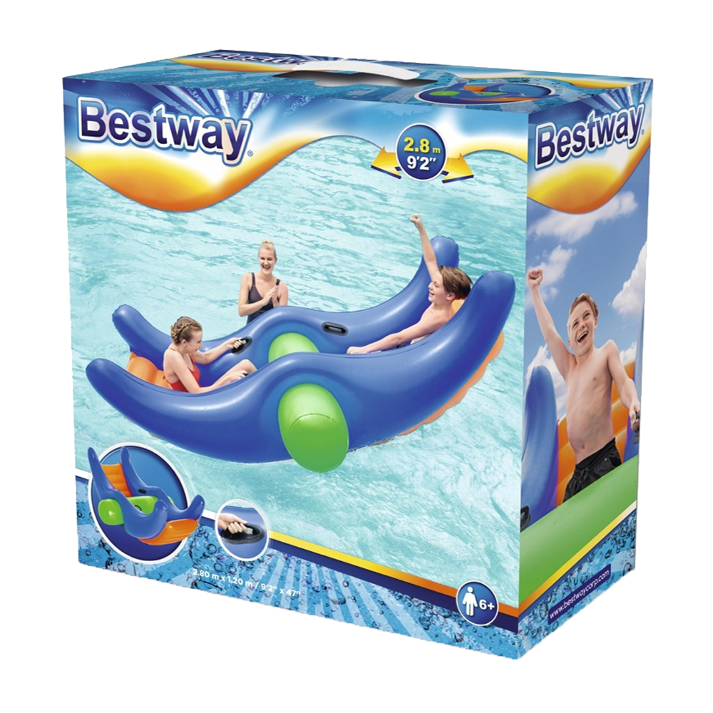 Bestway Mega Rocker Water See Saw 2.8m X 1.2m 3 Bestway Mega Rocker Water See Saw 2.8m X 1.2m