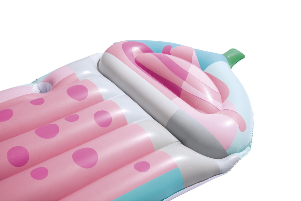 Bestway Tropical Beverage Inflatable Lilo Pool Float Pink 5 Bestway Tropical Beverage Inflatable Lilo Pool Float Pink - Image 3
