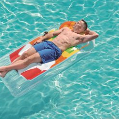 Bestway Tropical Beverage Inflatable Lilo Pool Float Orange -Bite Shop 44037 19 44037e us19 ls001 6443