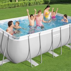 Bestway Power Steel Rectangular Pool Set