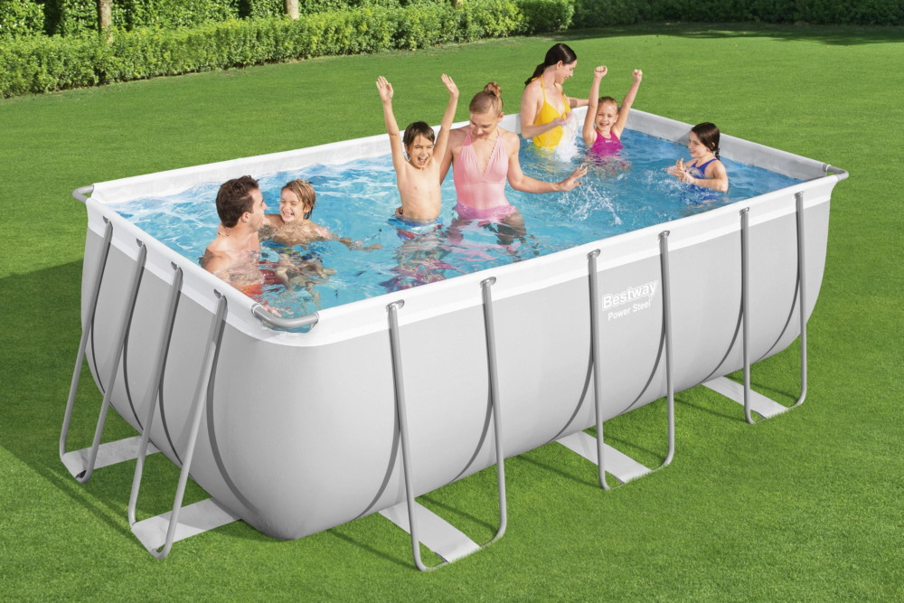 Bestway Power Steel Rectangular Pool Set 2 Bestway Power Steel Rectangular Pool Set
