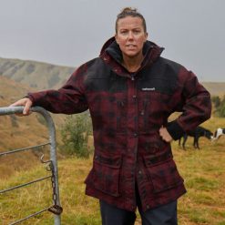 Betacraft Clothing Betacraft Heritage Womens Jacket Deep Cherry/Black