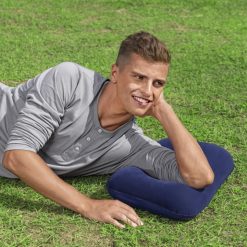 Bestway Flocked Air Camp Pillow Blue