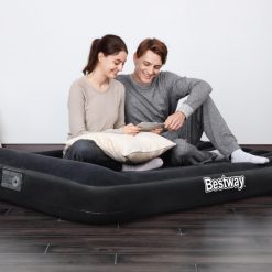Bestway Tritech Double Airbed With Built-in AC Pump -Bite Shop 67462gbx21 67462xxx21 67462aux21 67463usx21 67463xxx21 001467 ls web pl001