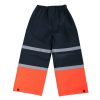Betacraft Clothing Betacraft Tuffbak Flex Kids Overtrousers Navy/Orange 2 Betacraft Clothing Betacraft Tuffbak Flex Kids Overtrousers Navy/Orange -Bite Shop 90079 2 n y